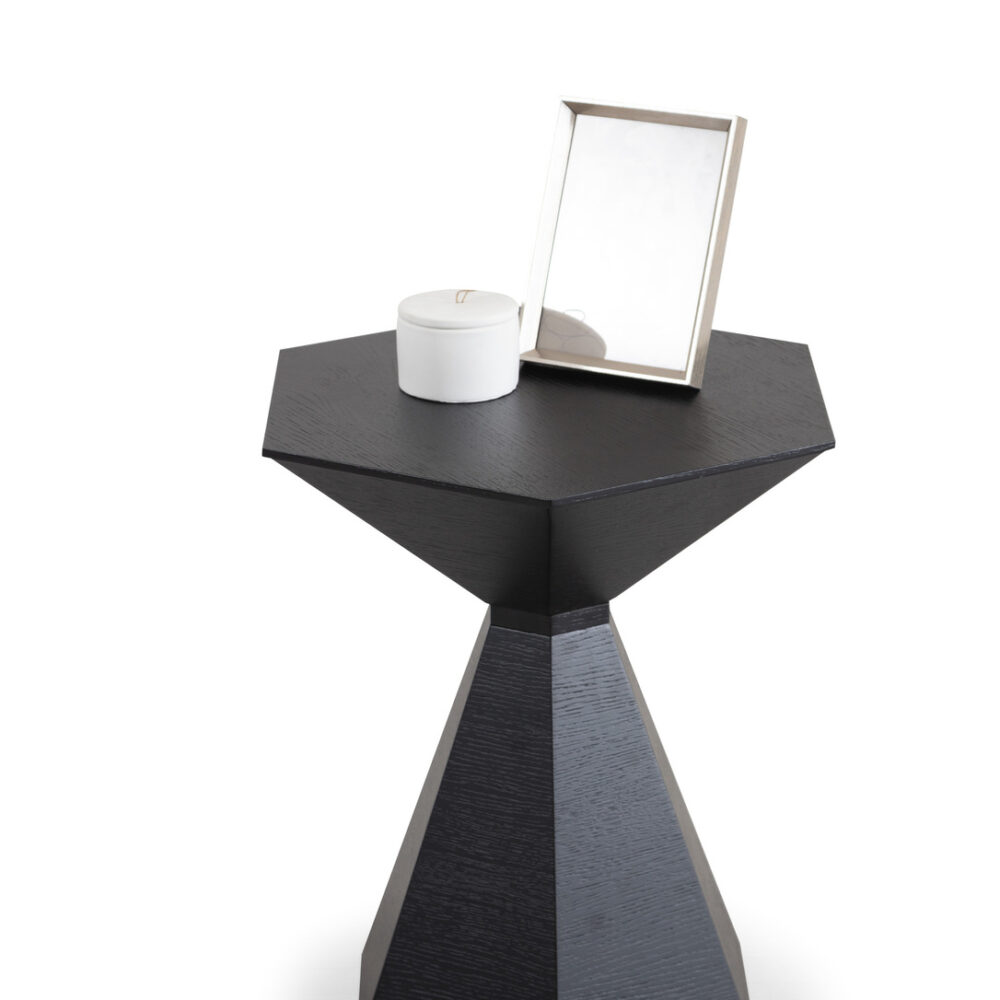 Side Black Oak Center Table 618