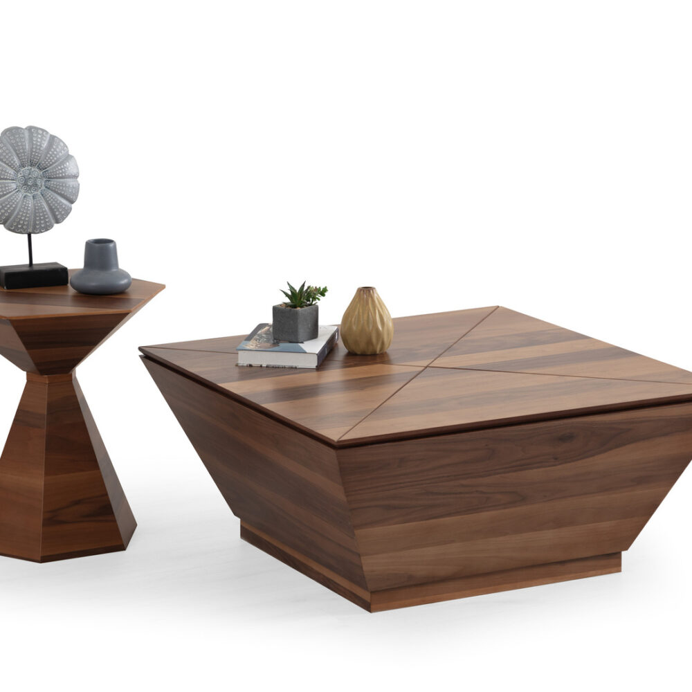 Walnut Set Center Table 618