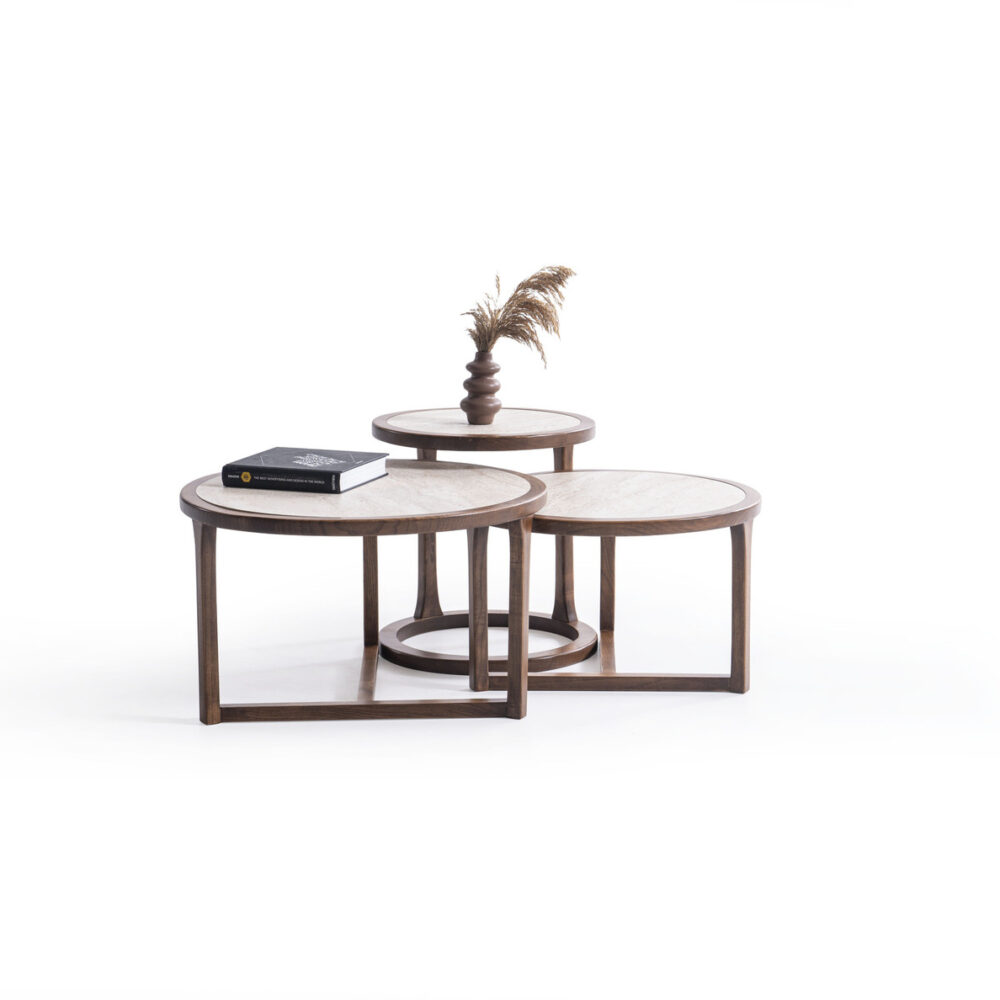 Set Traventine Center Table 620