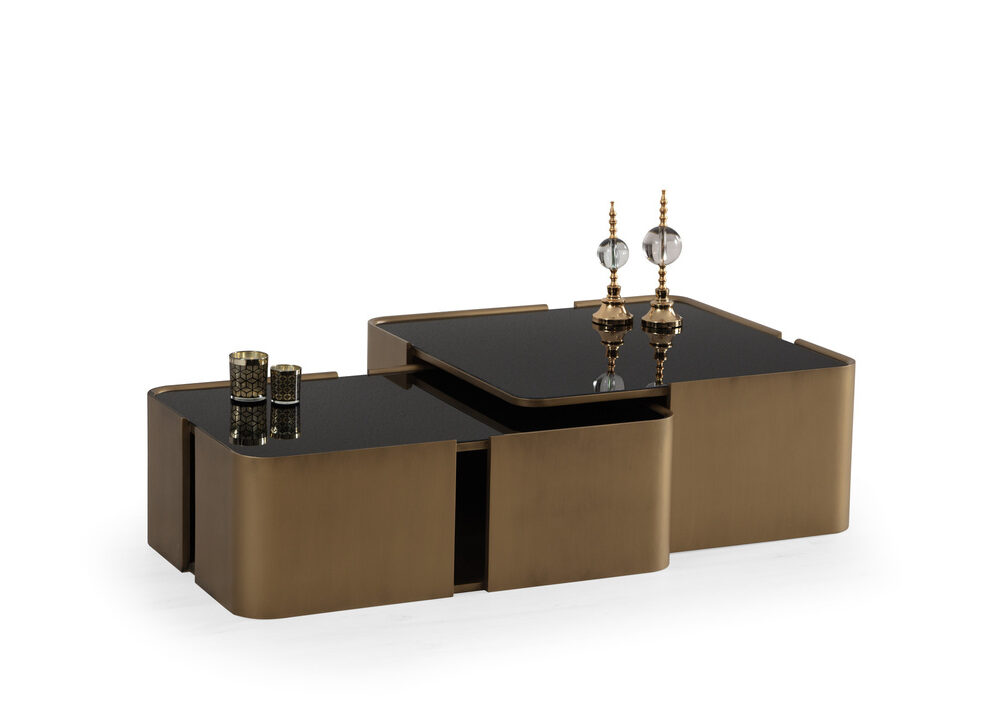 Patina Gold Set Center Table 678