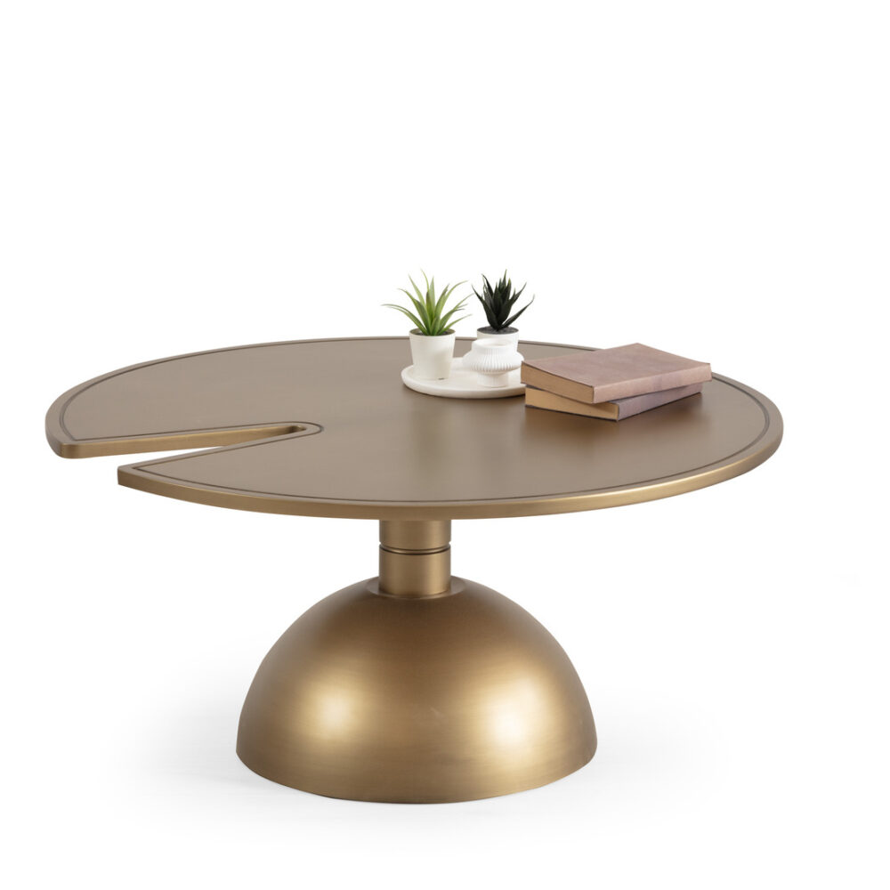 Patina Gold Center Table 873