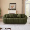 Puffy Green Sofa 1 Armonna