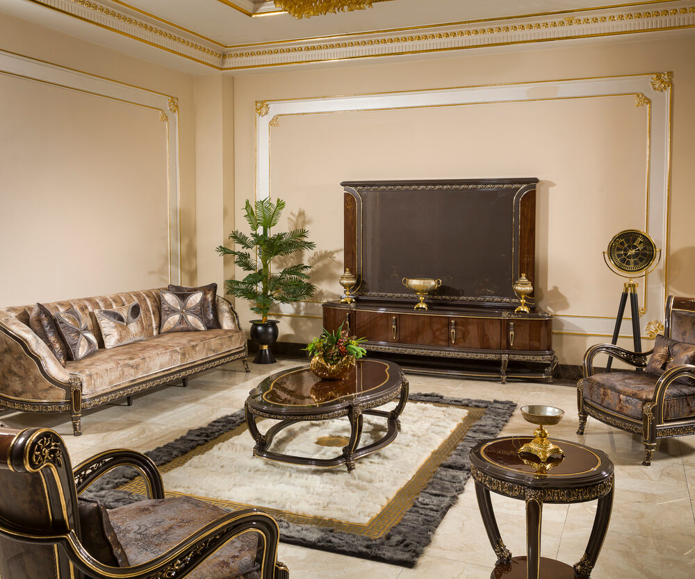 Elegance Classic Living Room 2 Turkish custom furniture manufacturer  Armonna