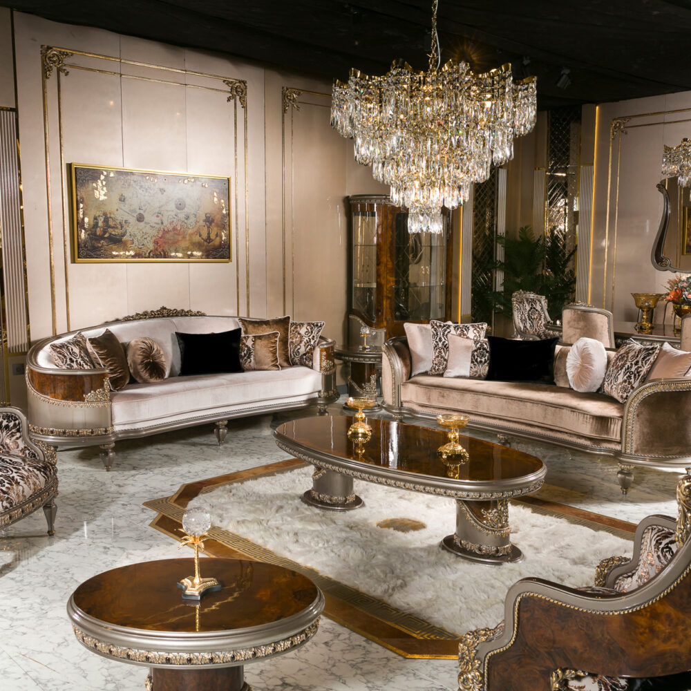 Rolex Classic Living Room Turkish custom furniture manufacturer  Armonna  Rolex Classic Living Room
